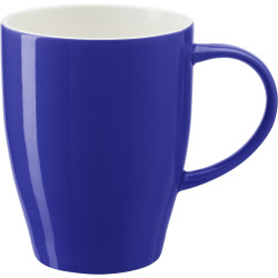 Niebieski kubek porcelanowy do nadruku logo 350ml