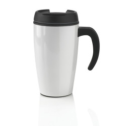 Biały kubek termiczny idealny do nadruku,  400ml 