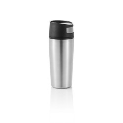 Kubek termiczny 300ml w srebrnym kolorze, idealny do graweru