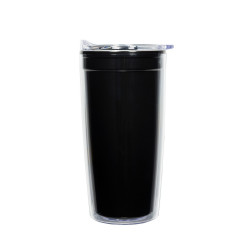 Czarny kubek podróżny 600ml