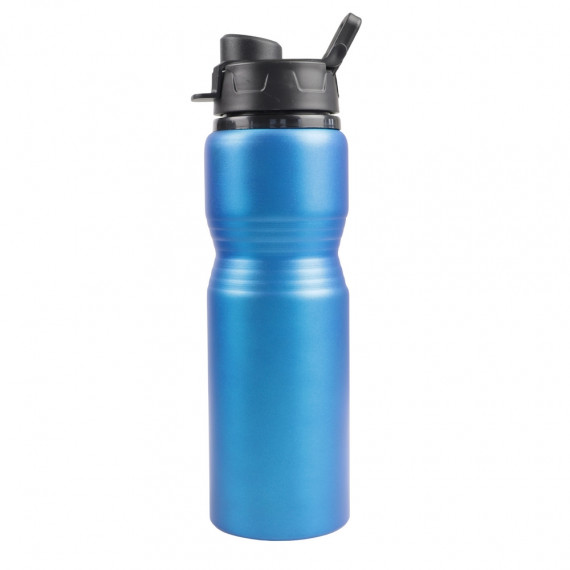 Niebieski bidon  750ml, fajna butelka sportowa