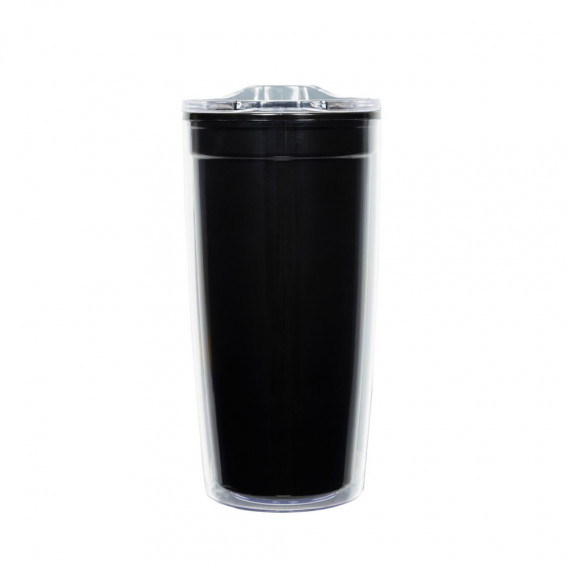 Czarny kubek podróżny 600ml